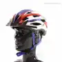 Kask rowerowy AXER LIBERTY RED/BLUE z daszkiem,1 Sklep on-line