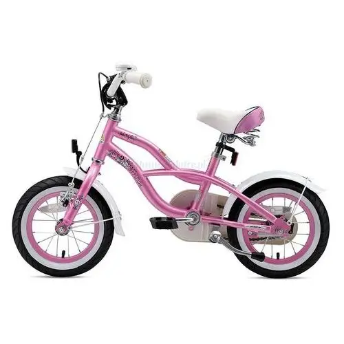 Rower dla dzieci 12" bike star germany cruiser różowy Bikestar 3