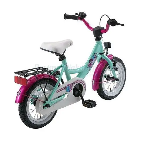 Bikestar Rower dla dzieci 12" bike star germany klasyczny różowo miętowy 5