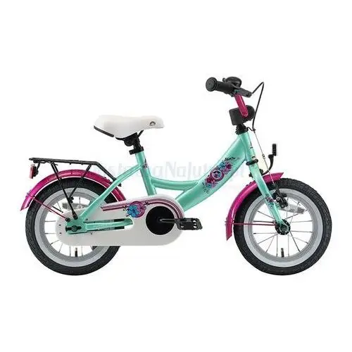 Bikestar Rower dla dzieci 12" bike star germany klasyczny różowo miętowy 3