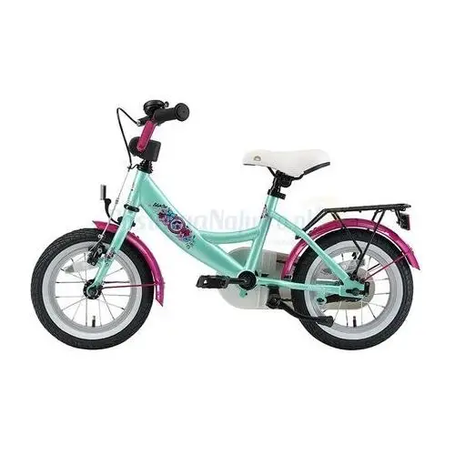 Bikestar Rower dla dzieci 12" bike star germany klasyczny różowo miętowy 4