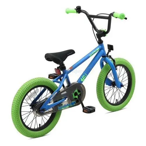 Rower dla dzieci BMX 16" BIKE STAR GERMANY niebiesko zielony 5