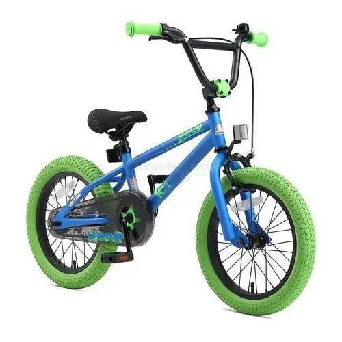 Rower dla dzieci BMX 16" BIKE STAR GERMANY niebiesko zielony