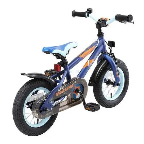 Bikestar Rower górski dla dzieci 12" bike star germany niebiesko pomarańczowy 4