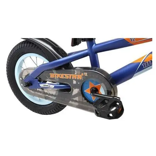 Bikestar Rower górski dla dzieci 12" bike star germany niebiesko pomarańczowy 5