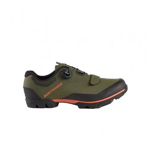 Buty Bontrager Foray Oliwkowy szary/Pomarańczowy Radioactive 36