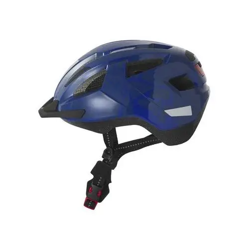 Crivit kask rowerowy dziecięcy, z lampką tylną (s, niebieski)