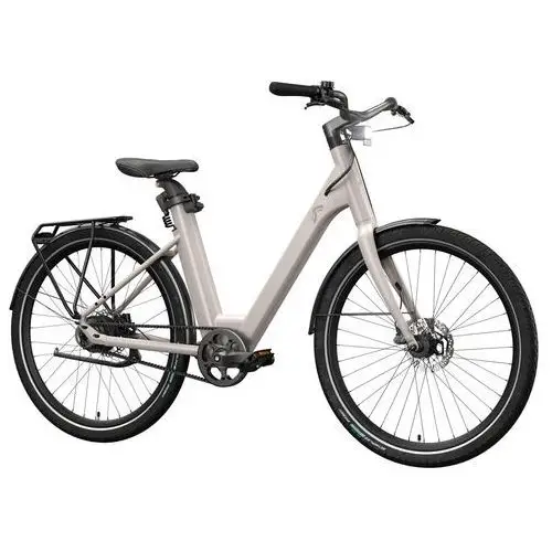 Rower elektryczny urban e-bike y.2, biały kremowy Crivit