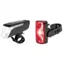 CRIVIT Zestaw lamp rowerowych LED z czujnikiem hamowania, 90/70/30/15 luksów Sklep on-line