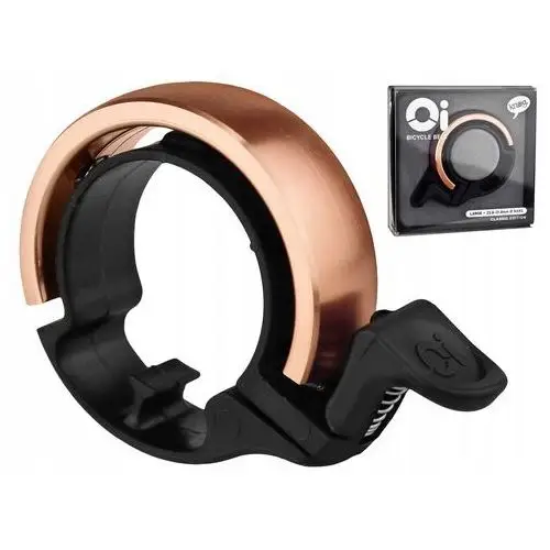 Dzwonek Rowerowy Knog Oi Duży Miedziany Copper 23,8-31,8 MM