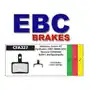 Ebc brakes Klocki hamulcowe rowerowe ebc organiczne - shimano deore br-m515-br-m525, nexave, tektro auriga Sklep on-line