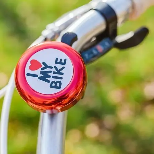 Dzwonek rowerowy bike00023 czerwony Forever
