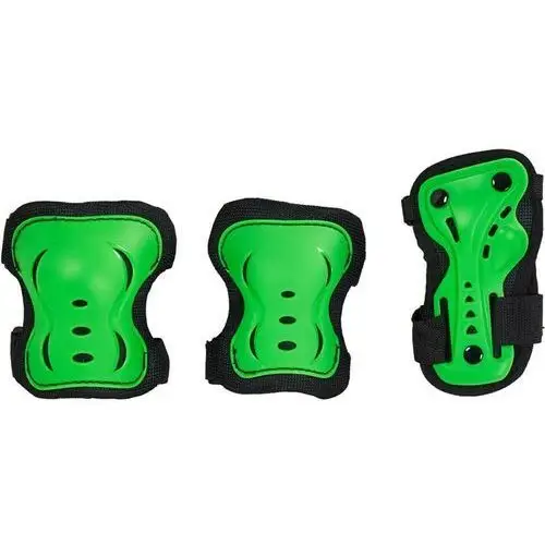 Ochraniacze HANGUP - HangUp Kids Skate Pads 3-pack (GREEN), kolor zielony