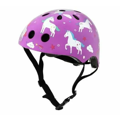 Hornit Kask rowerowy unicorn fioletowy dla dzieci (rozmiar m)
