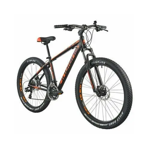 Rower górski mtb x-enduro 2.7 m19 27.5 cala męski czarno-pomarańczowy Indiana 2