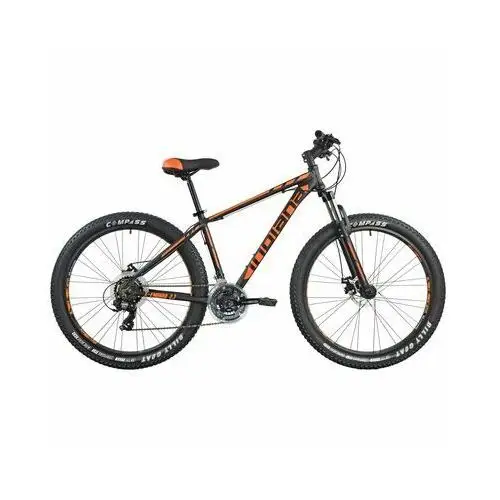 Rower górski mtb x-enduro 2.7 m19 27.5 cala męski czarno-pomarańczowy Indiana 4