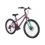 Rower młodzieżowy INDIANA Roxy Jr 24 cale dla dziewczynki Różowo-miętowy Sklep on-line