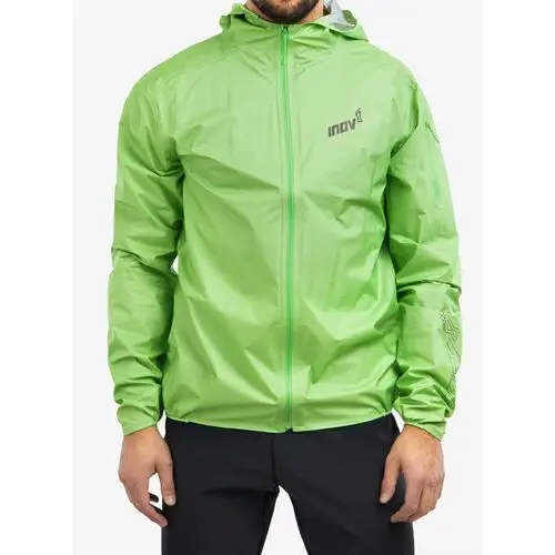 Inov-8 Raceshell Pro FZ Jacket Men, zielony L 2021 Kurtki do biegania