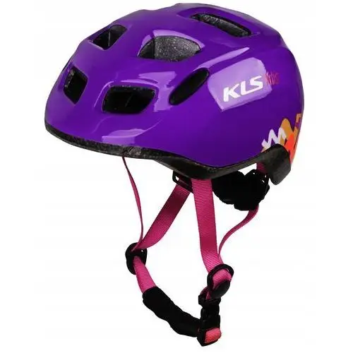 Kask Dziecięcy Kellys Zigzag Purple S (50-55cm)