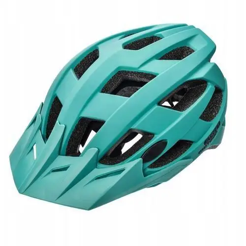 Kask Rowerowy Młodzieżowy Z Daszkiem 58-61 cm