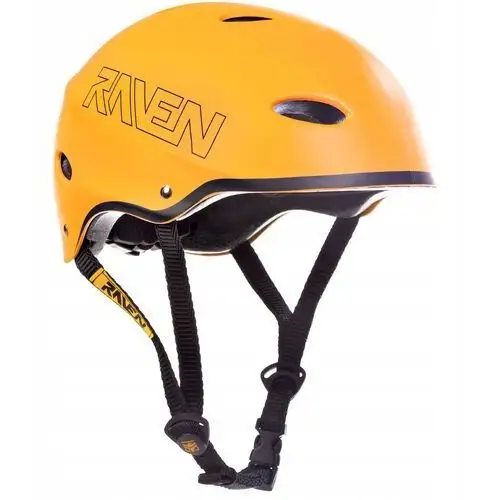 Kask Rowerowy Raven F511 Orange M (56-58), kolor pomarańczowy