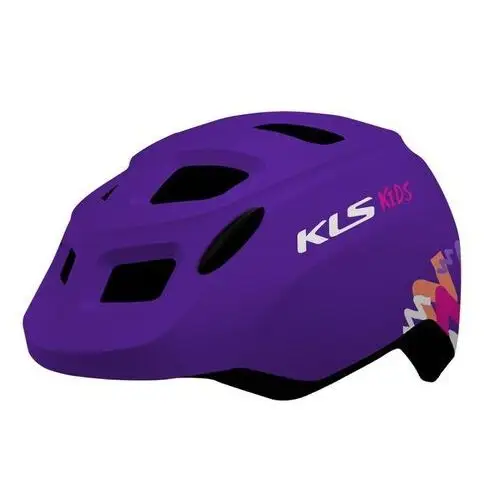 Kask rowerowy zigzag 022, kolor fioletowy, rozmiar xs Kellys