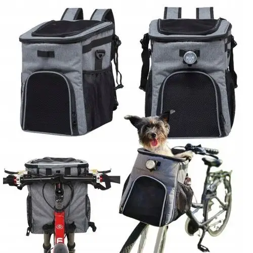Kosz rowerowy dla psa lub kota do 9 kg, plecak dla psa Back&bike Pettive