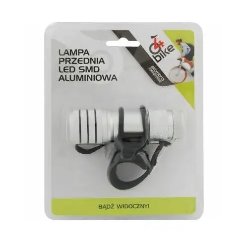 Lampka rowerowa przednia aluminiowa LED SMD 4bike