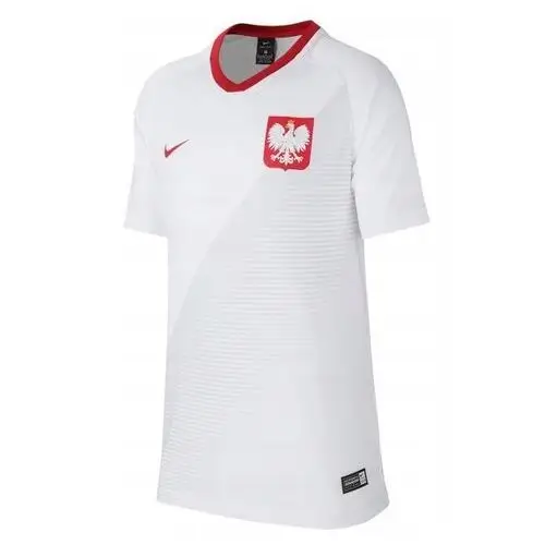 Koszulka Nike Polska 2018 894013-100 Junior biała