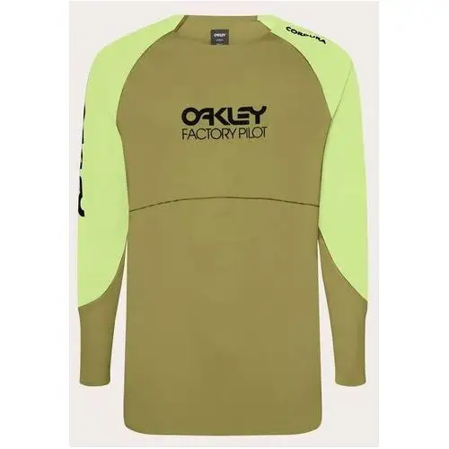 Oakley Longsleeve rowerowy męski maven scrub jersey zielony foa405431-70n