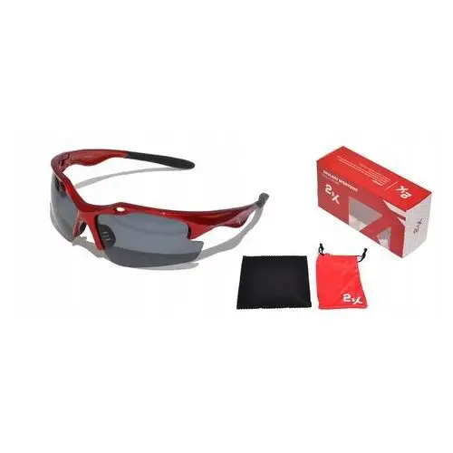 Okulary 2K SB-12049 Red polaryacja+revo