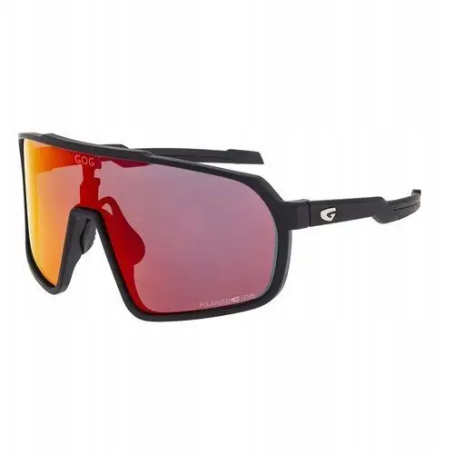Okulary przeciwsłoneczne Gog Okeanos matt black/polychromatic red Os
