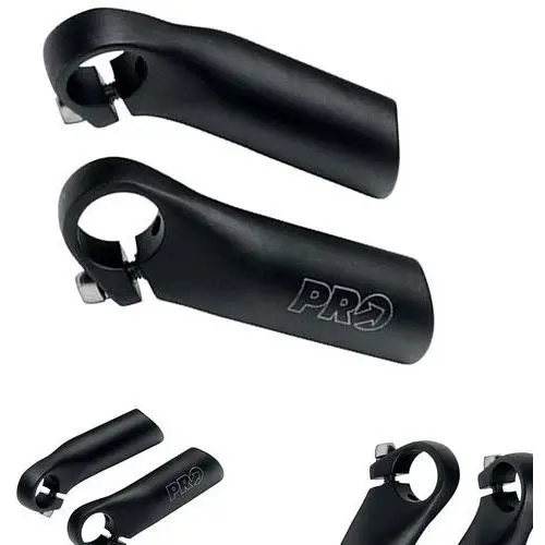 PR320145 Rogi gięte PRO Anatomic dł.80 mm, czarne, PR320145