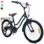 Rower 20 cali dla dziewczynki dziecięcy Shimano 6 biegów Heart Bike złoty Sklep on-line