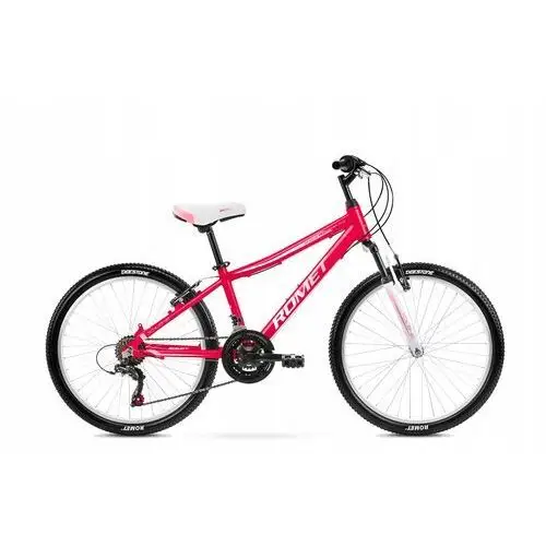 Rower Romet Jolene 24 malinowo-różowo-biały