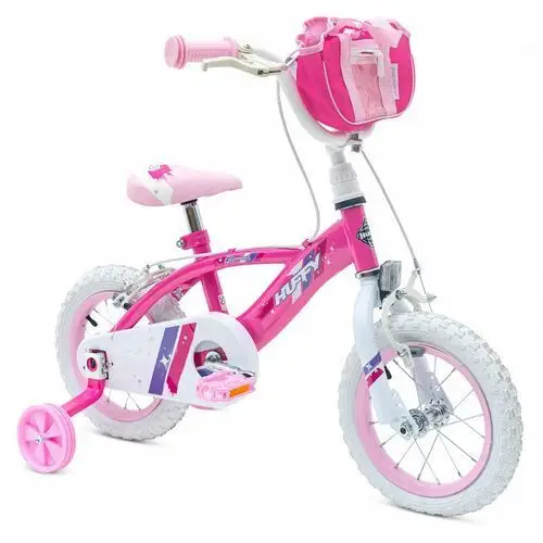 Rowerek dla dzieci Huffy Glimmer 12" dla dziewczynki, różowy