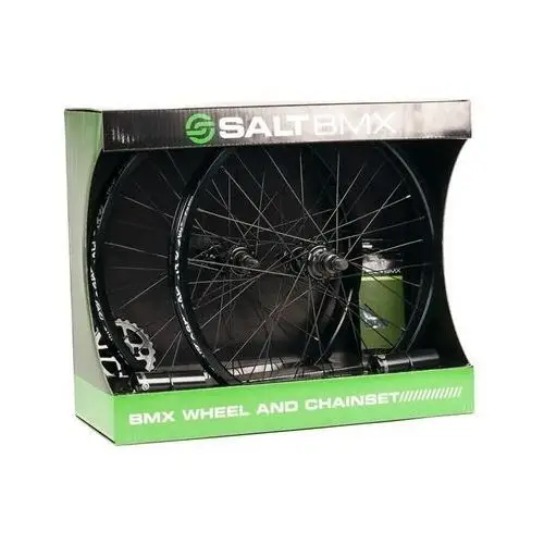 Koło SALT - Salt Valon BMX Wheel/Chain Set (ČERNÁ)