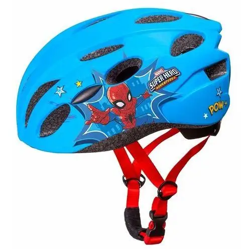 Seven Kask rowerowy spiderman niebieski dla dzieci (rozmiar m)