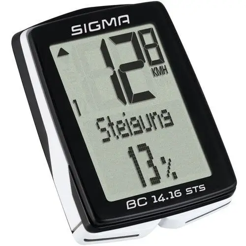 SIGMA licznik BC 14.16 STS - bezprzewodowy licznik rowerowy, 01417