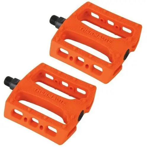 Stolen Pedały - stolen thermalite 9/16in bmx pedals (neon orange) rozmiar: os