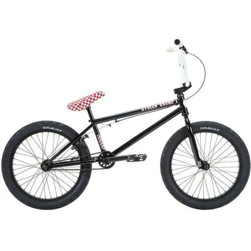Rower BMX STOLEN - Stolen Stereo 20in 2022 BMX Freestyle Bike (BLACK RED FAST TIMES)