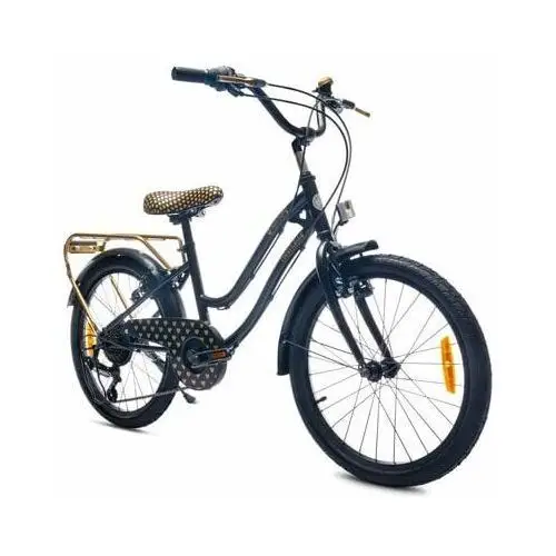 Sun baby Rower dziecięcy heart bike 20 cali dla dziewczynki czarny
