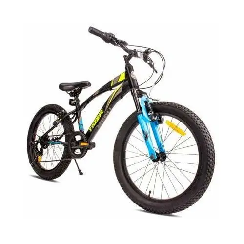 Sun baby Rower dziecięcy tiger bike 20 cali dla chłopca czarno-zielono-niebieski