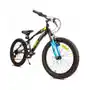 Rower dziecięcy SUN BABY Tiger Bike 20 cali dla chłopca Czarno-zielono-niebieski Sklep on-line