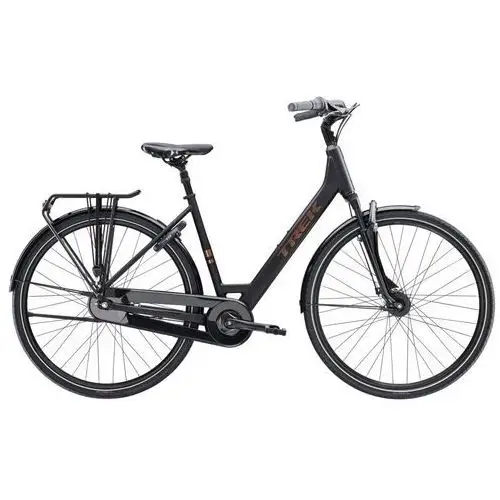 Trek District 2 z niskim przekrokiem 2025 Trek Black Matte S