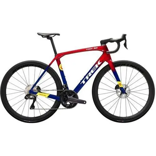 Trek domane slr 7 2024 gen 4 metallic red smoke to blue smoke fade 54cm