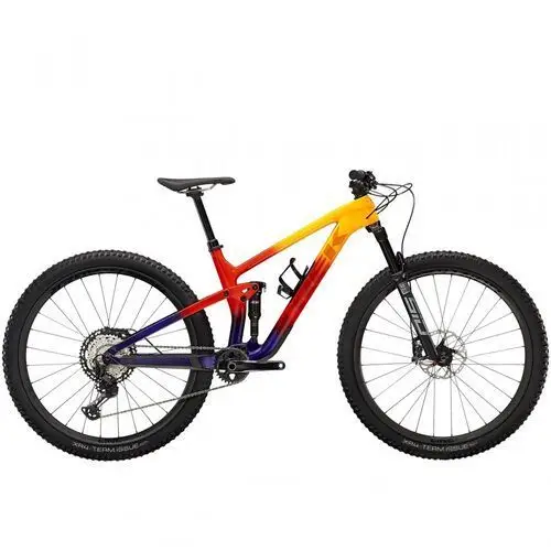Top fuel 9.8 xt 2022 marigold to red to purple abyss fade s Trek