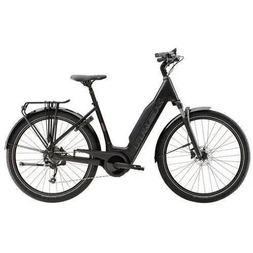 Trek verve plus 3 2023 z niskim przekrokiem satin trek black s