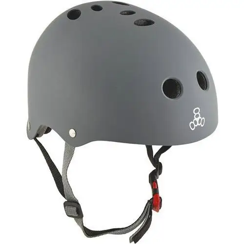 Kask - triple eight certified sweatsaver skate helmet (grey) Triple eight
