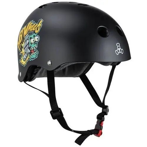 Kask TRIPLE EIGHT - Triple Eight Certified Sweatsaver Skate Helmet (HOT WHEELS)